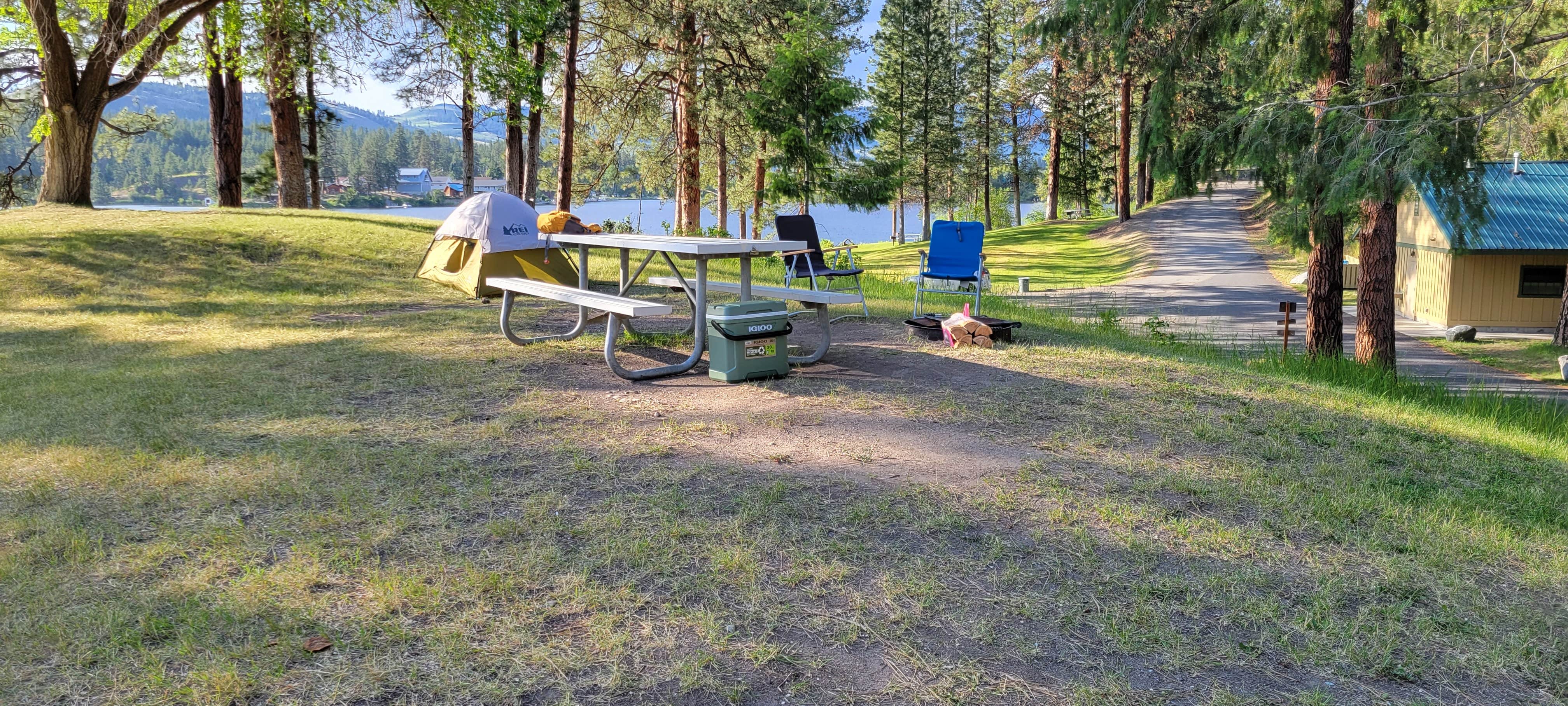 Camper submitted image from Curlew Lake State Park Campground - 1