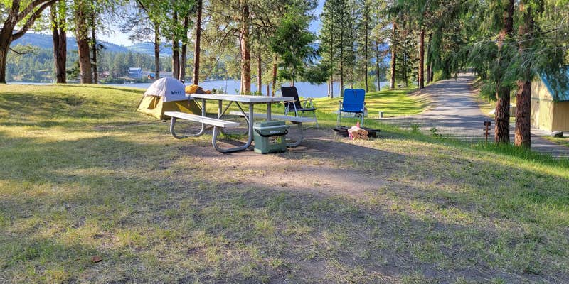 Camper submitted image from Curlew Lake State Park Campground