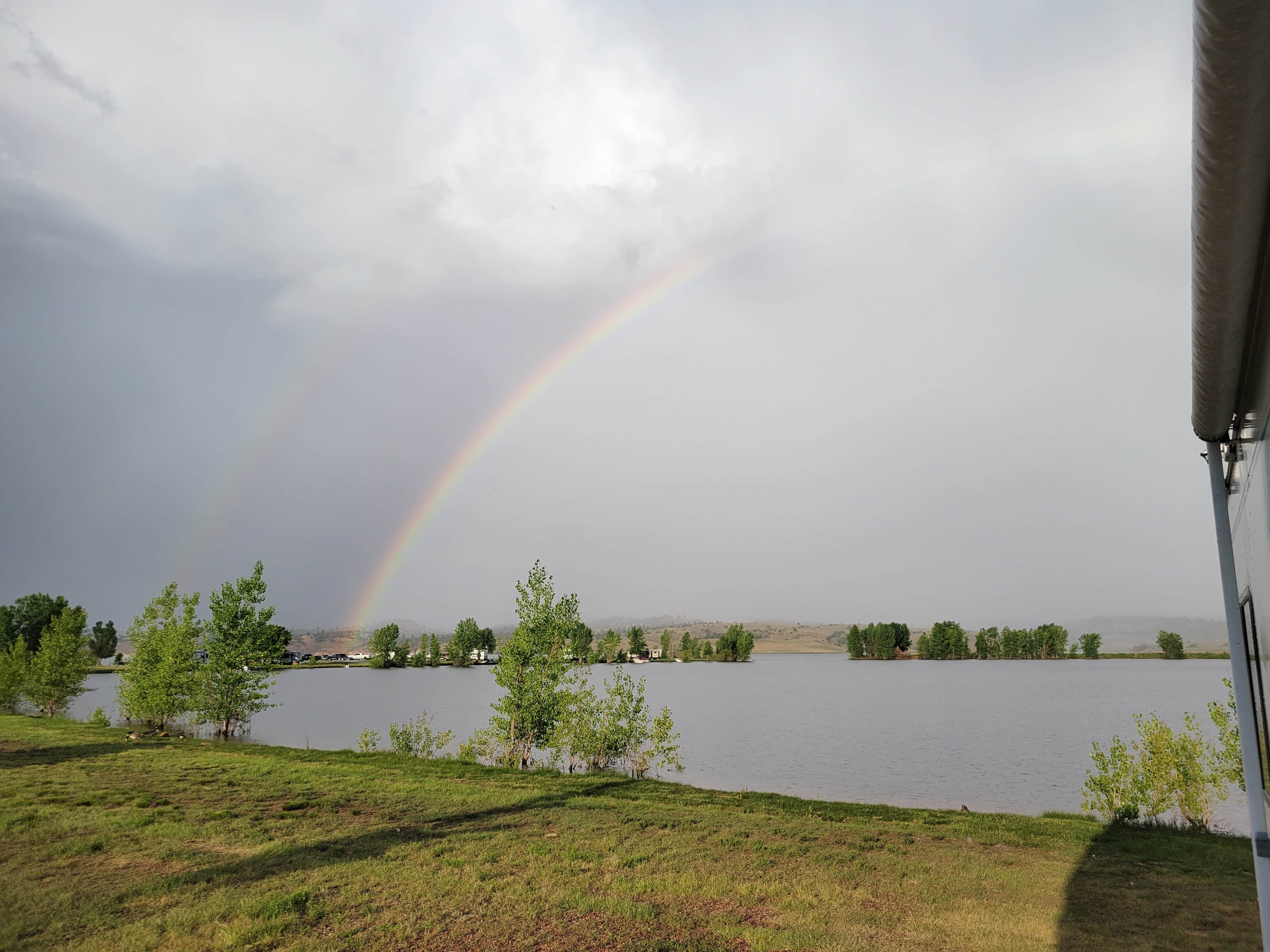 Camper-submitted photo at Tongue River State Park Campground near Dayton, WY