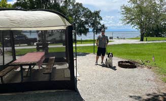 Amy M.'s photo of camping with pets at Eastbank near Cairo, GA