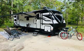 Amy M.'s photo at Mike Roess Gold Head Branch State Park Campground & Cabins near Starke, FL