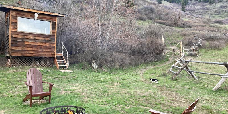 Camper submitted image from Iron Mountain Ranch Screen House