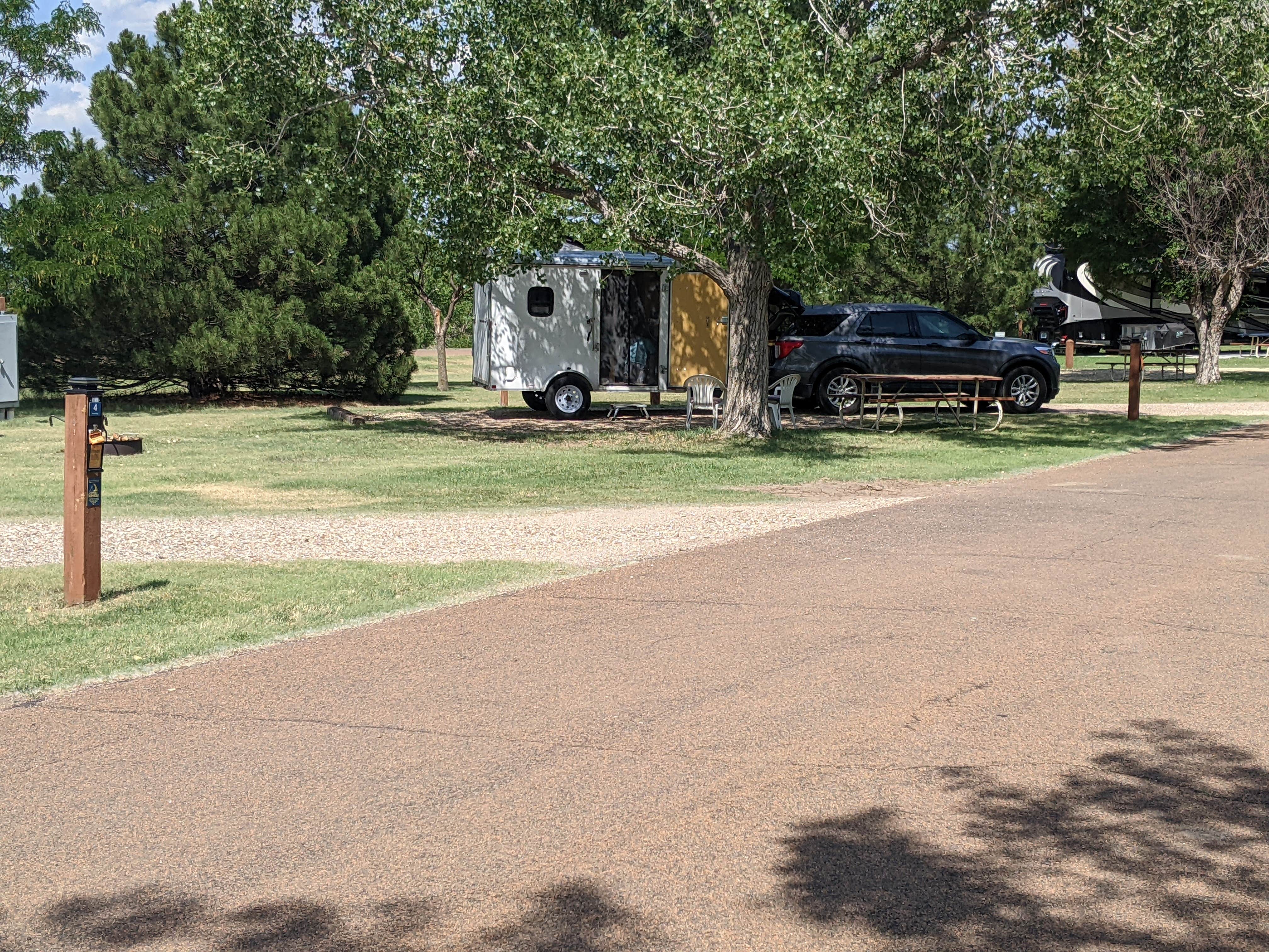 Camper submitted image from Shady Rest Campground — Prairie Dog State Park - 2