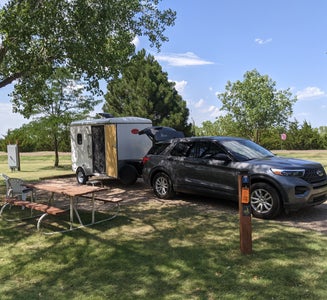 Camper-submitted photo from Shady Rest Campground — Prairie Dog State Park