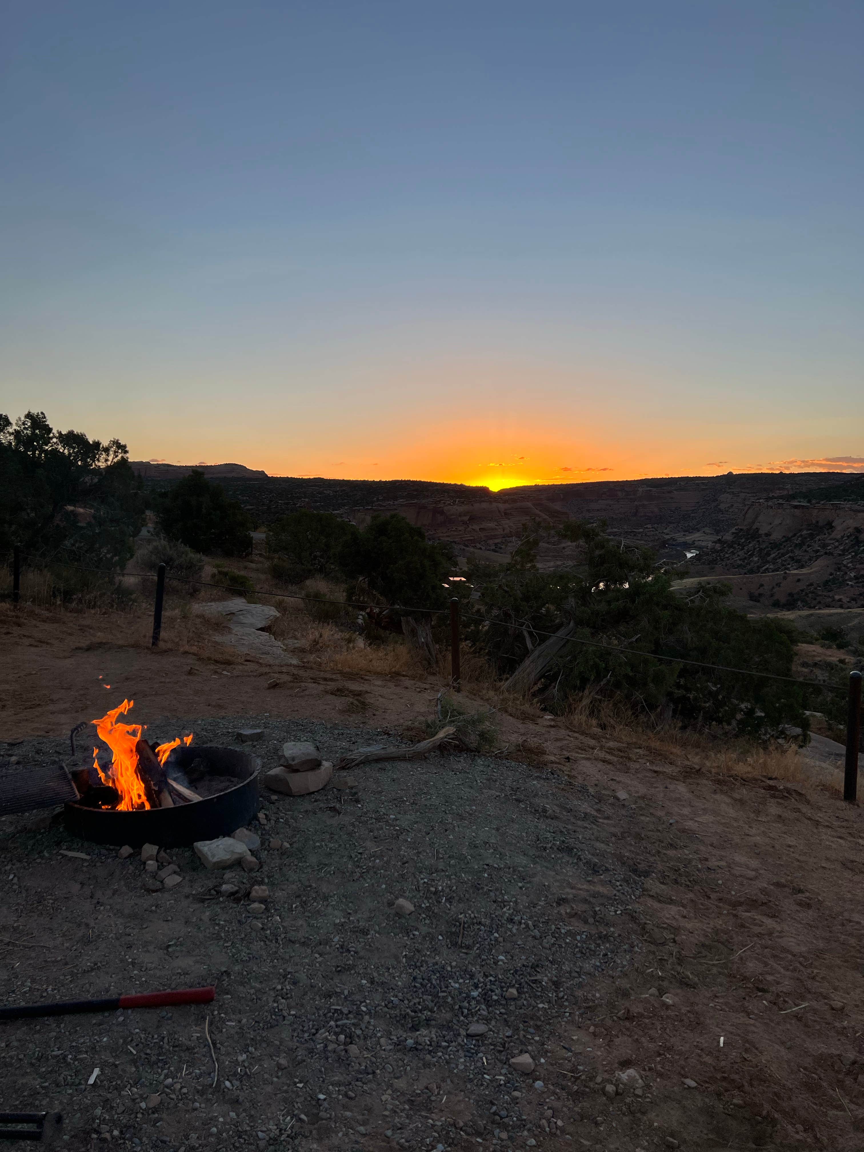 Camper submitted image from Knowles Overlook Campground - 1