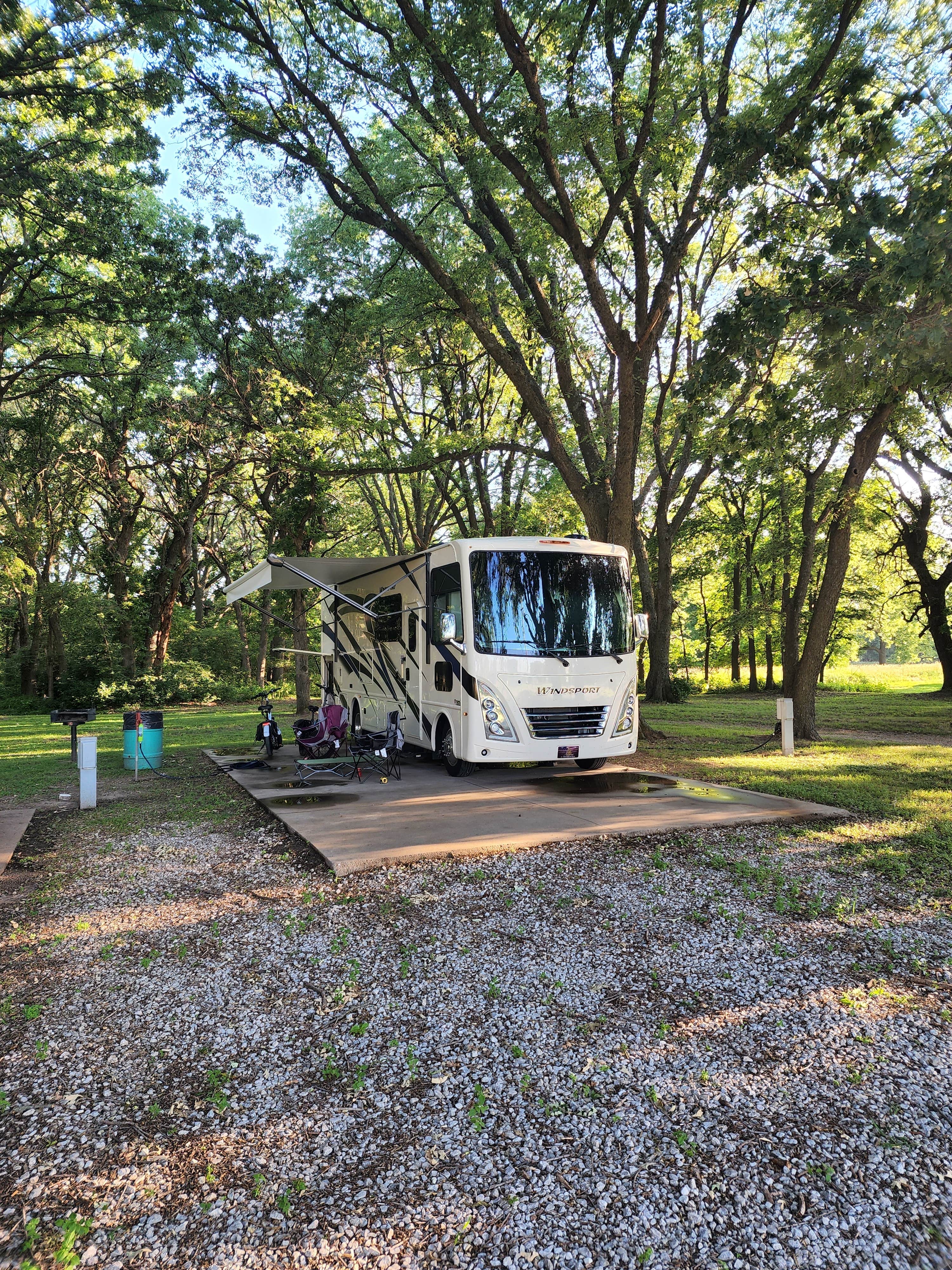 Matthew B.'s photo at Harbine Park Campground near Norway, KS