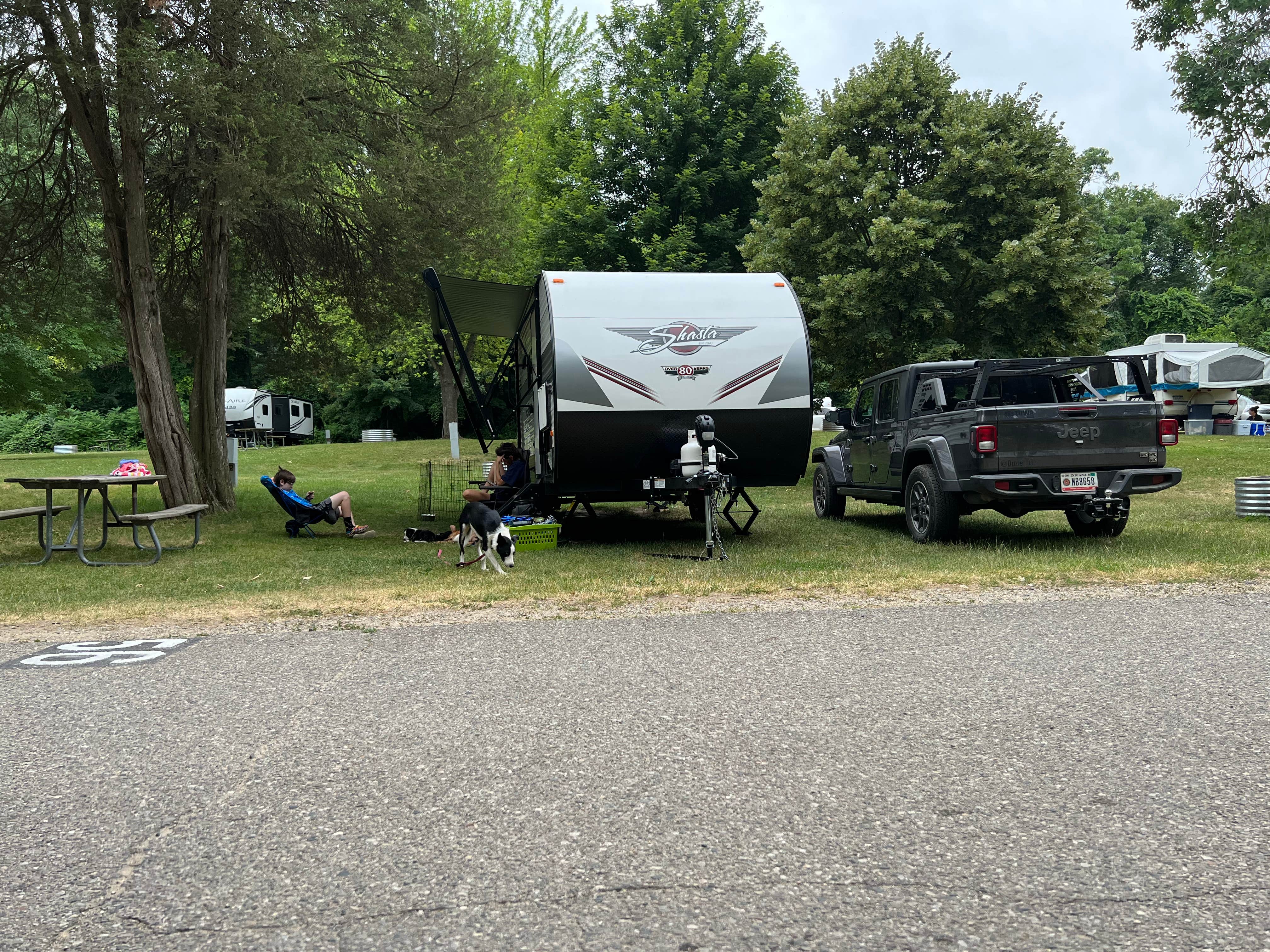 David B.'s photo of rv camping at Proud Lake Recreation Area near Dearborn Heights, MI