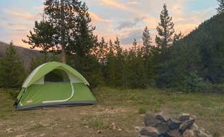 emily C.'s photo of a dispersed camping area at Ute Pass Dispersed Camping near Heeney, CO