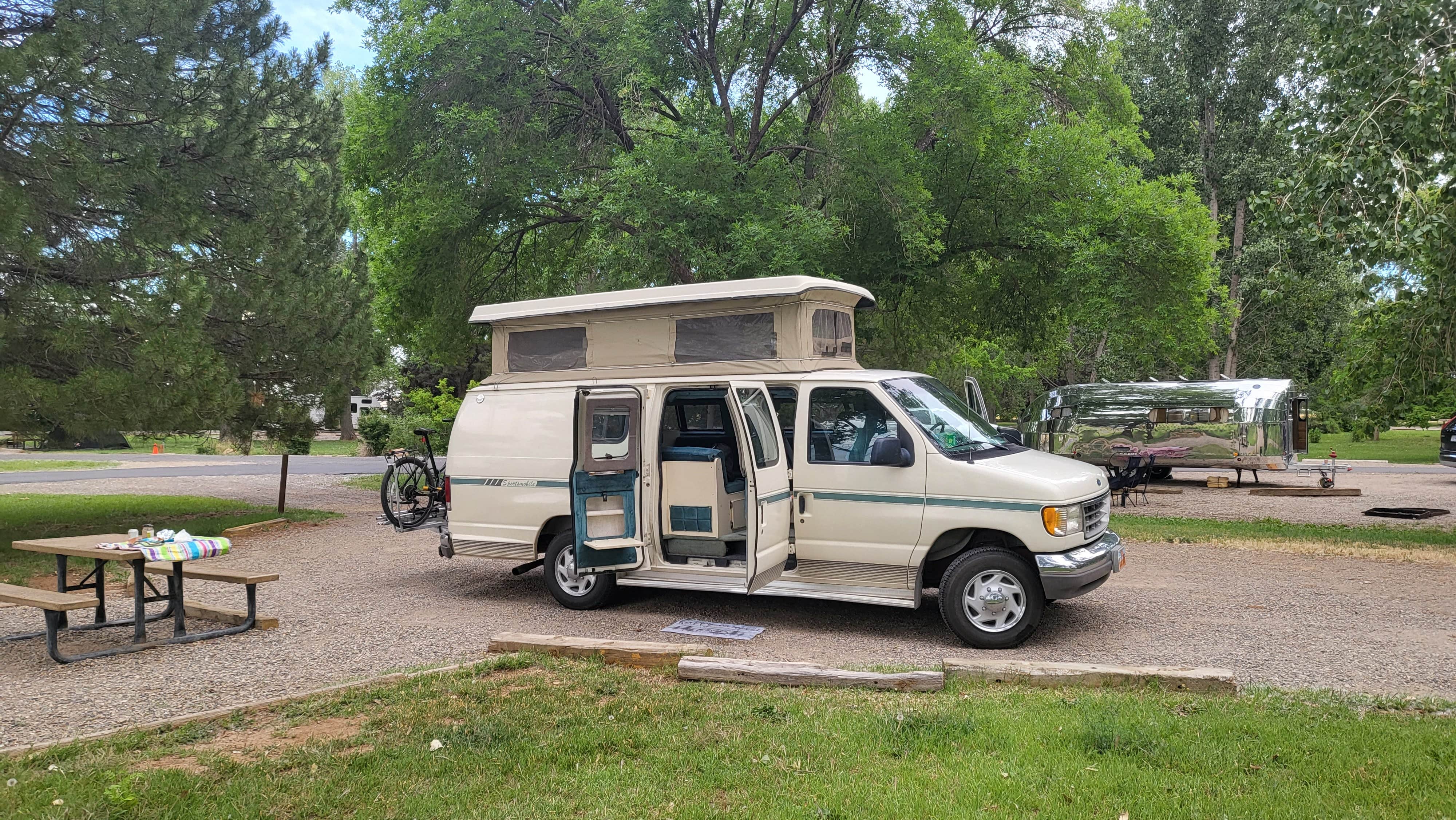 Flo B.'s photo of rv camping at Bookcliff Campground — Highline Lake State Park near Loma, CO