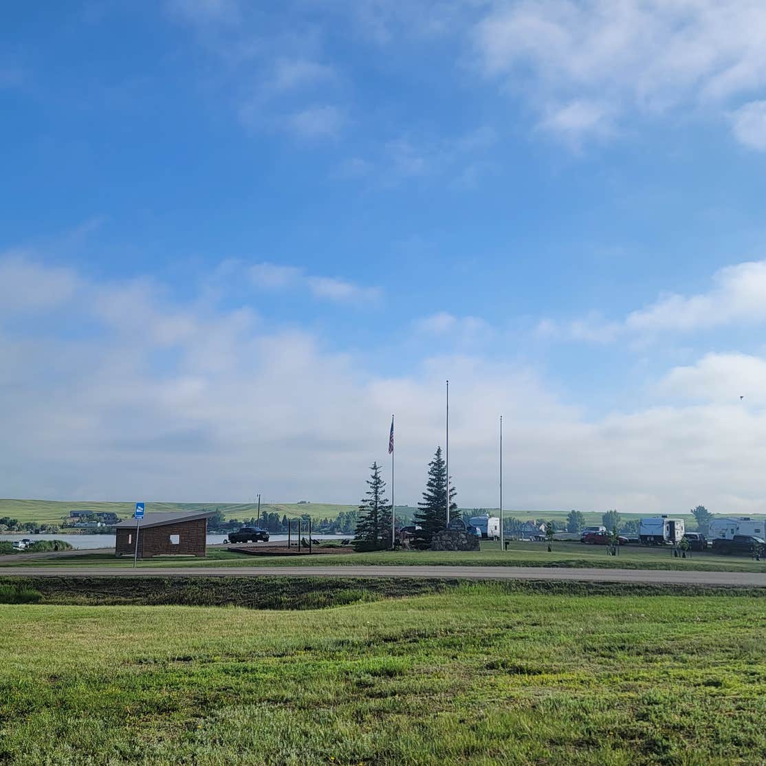 Blacktail Dam Camping Zahl, ND