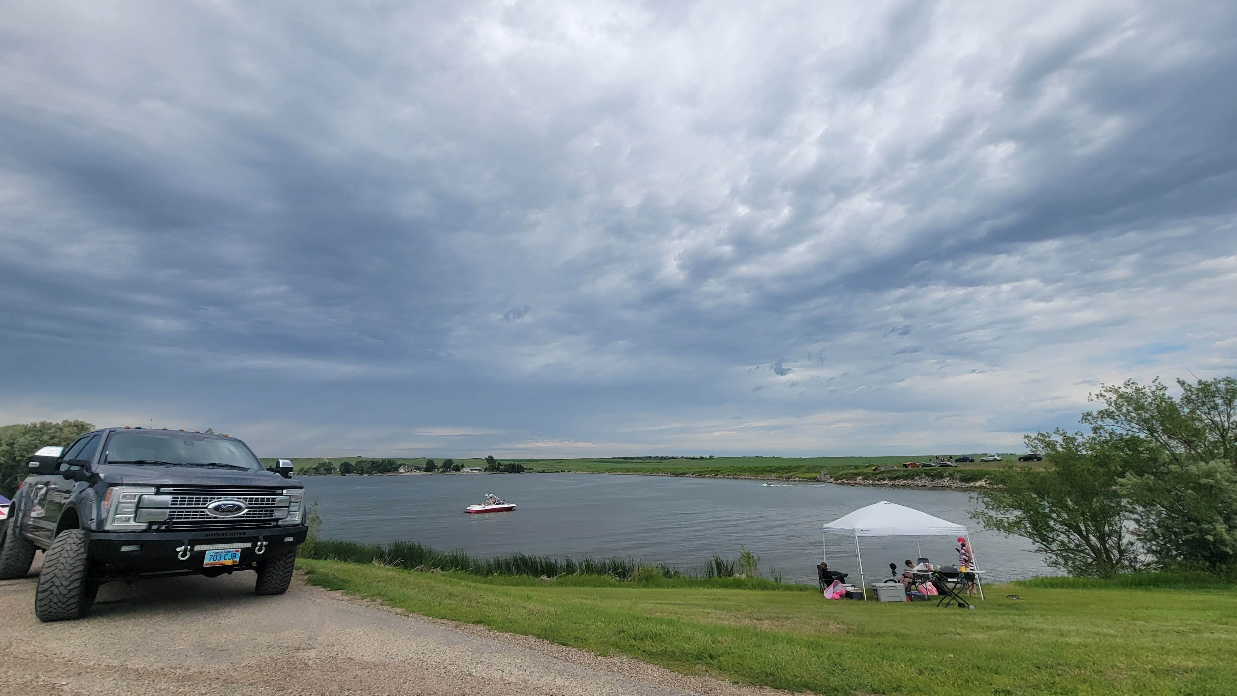 Camper-submitted photo at Blacktail Dam near Epping, ND