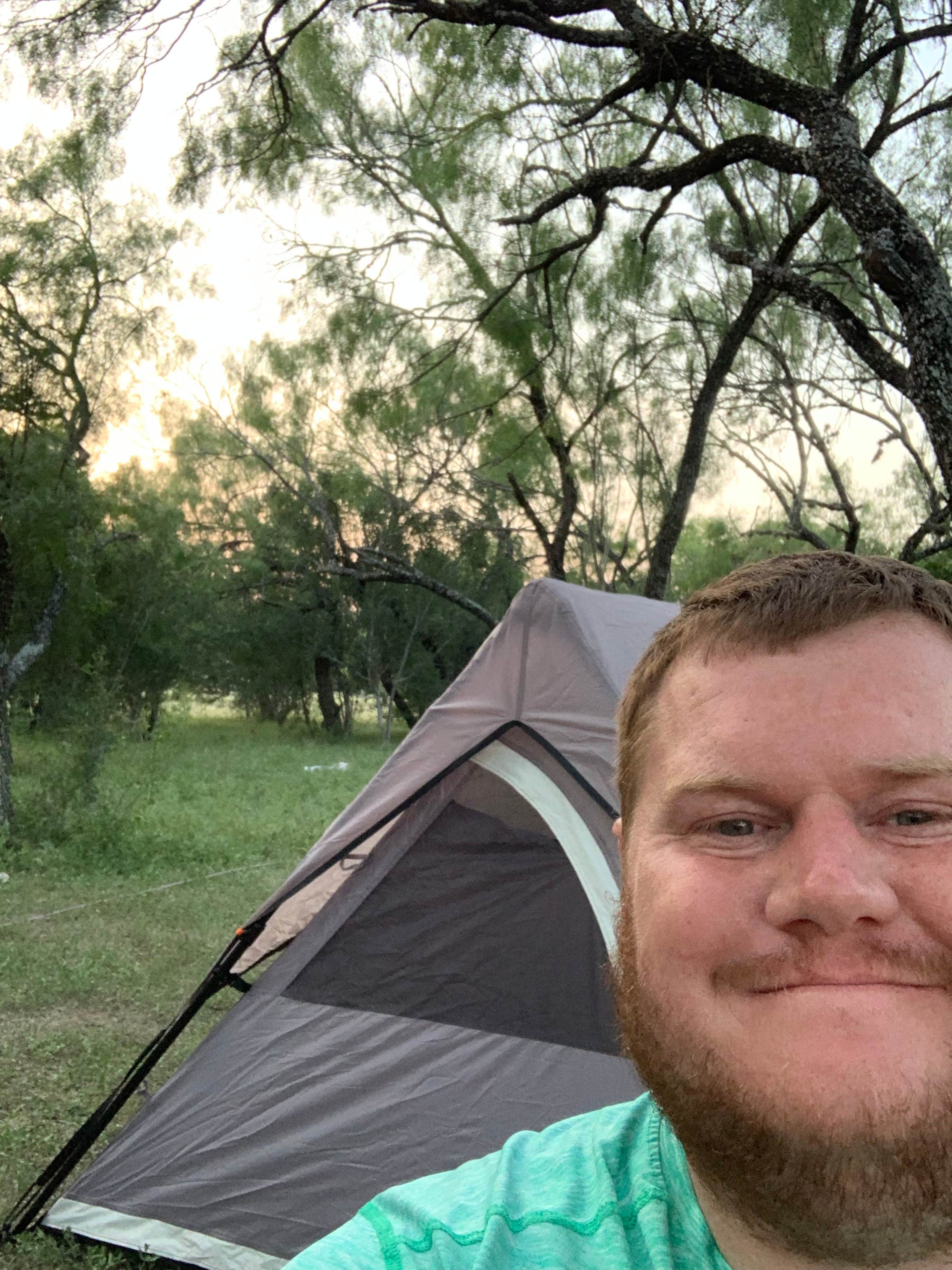 Michael N.'s photo of tent camping at Rio Frio — Garner State Park near Vanderpool, TX