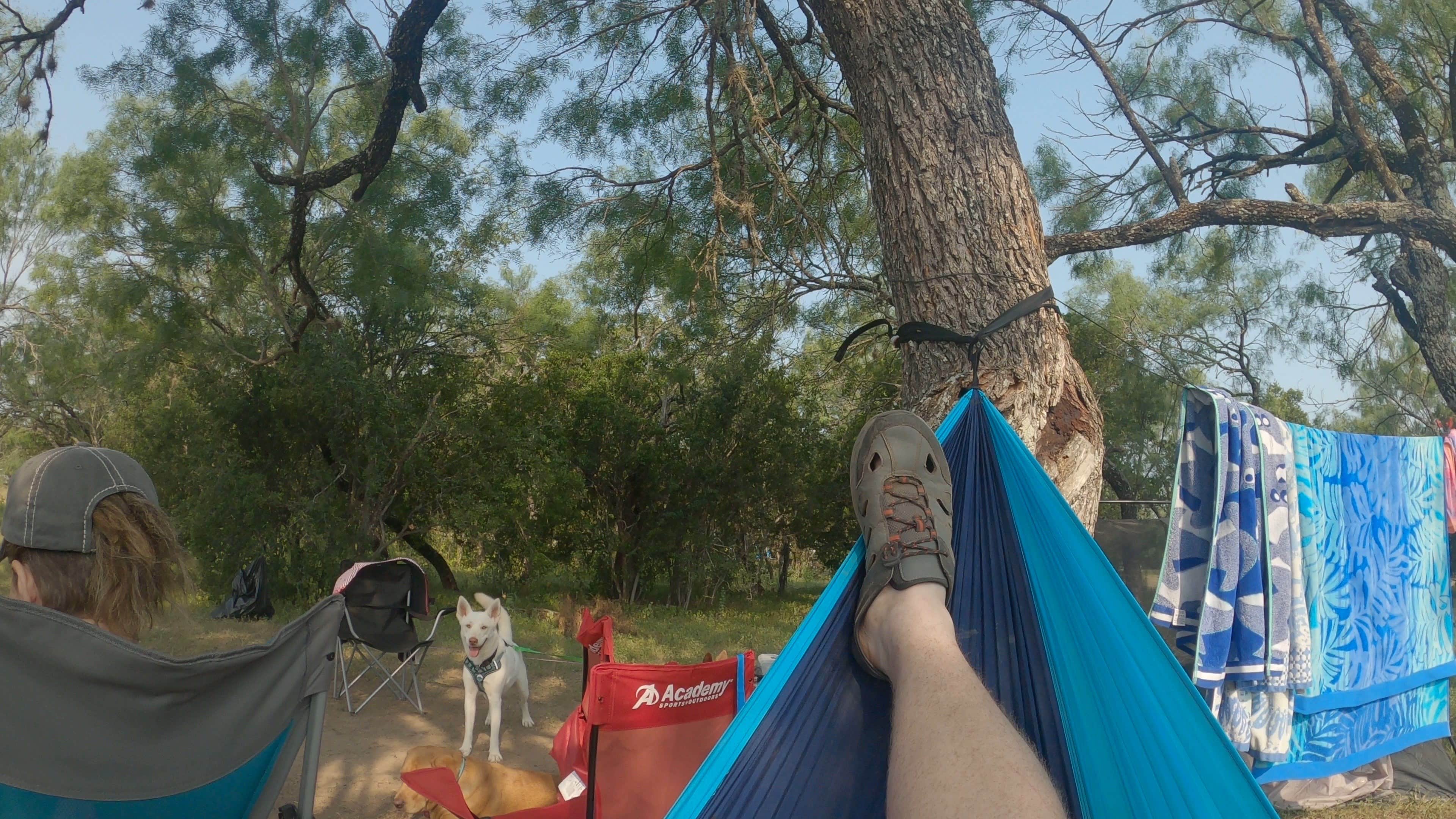Michael N.'s photo of tent camping at Rio Frio — Garner State Park near Bandera, TX