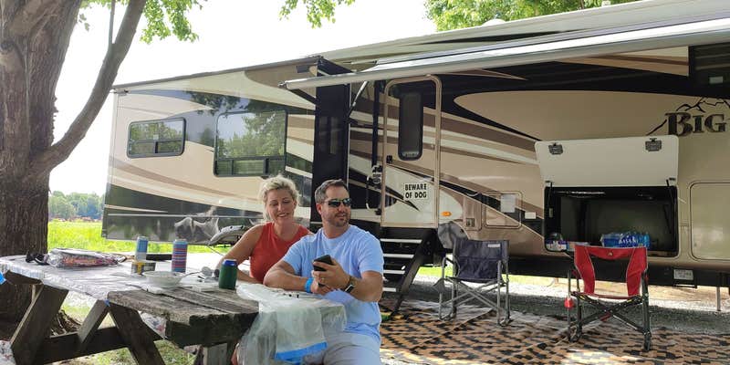 Camper submitted image from Mystic Waters Campground