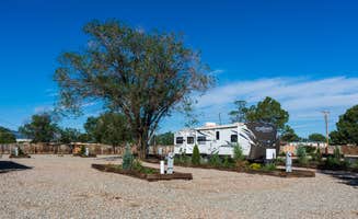 Brittany D.'s photo of rv camping at LUXX Lodge - Glamping & Taos RV Park near Española, NM