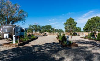 Brittany D.'s photo of rv camping at LUXX Lodge - Glamping & Taos RV Park near Española, NM