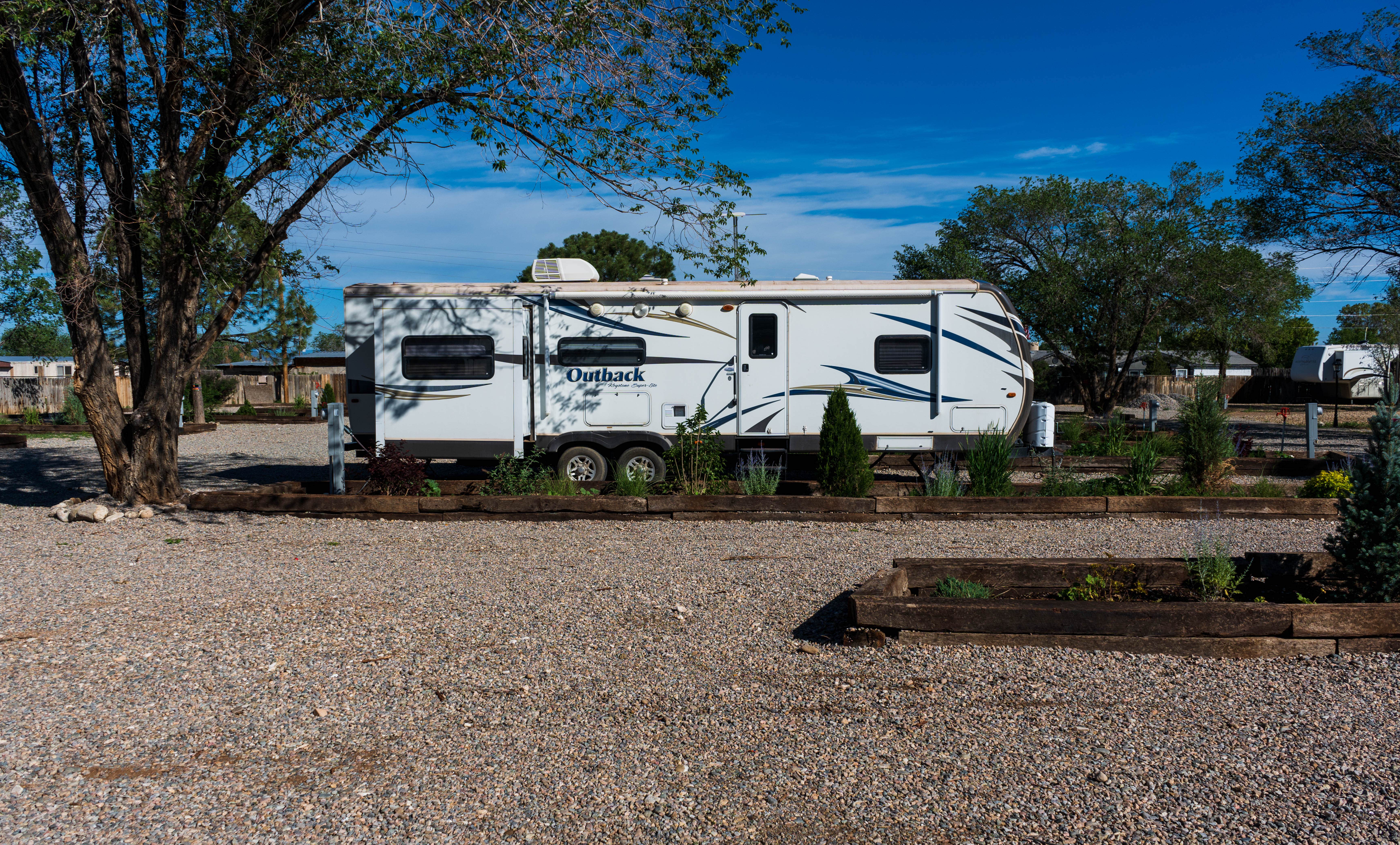 Brittany D.'s photo of rv camping at LUXX Lodge - Glamping & Taos RV Park near Carson National Forest