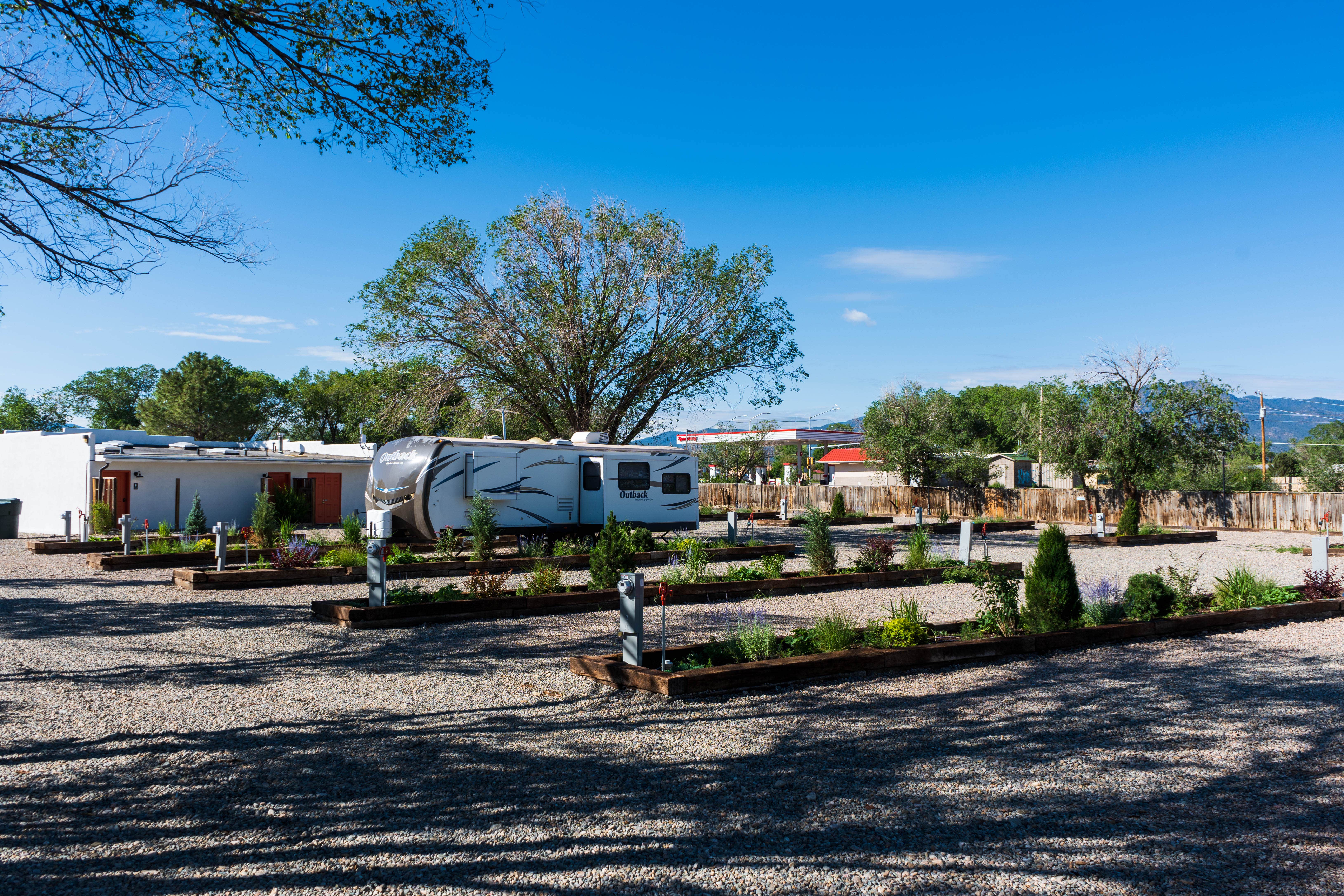 Brittany D.'s photo of rv camping at LUXX Lodge - Glamping & Taos RV Park near Red River, NM