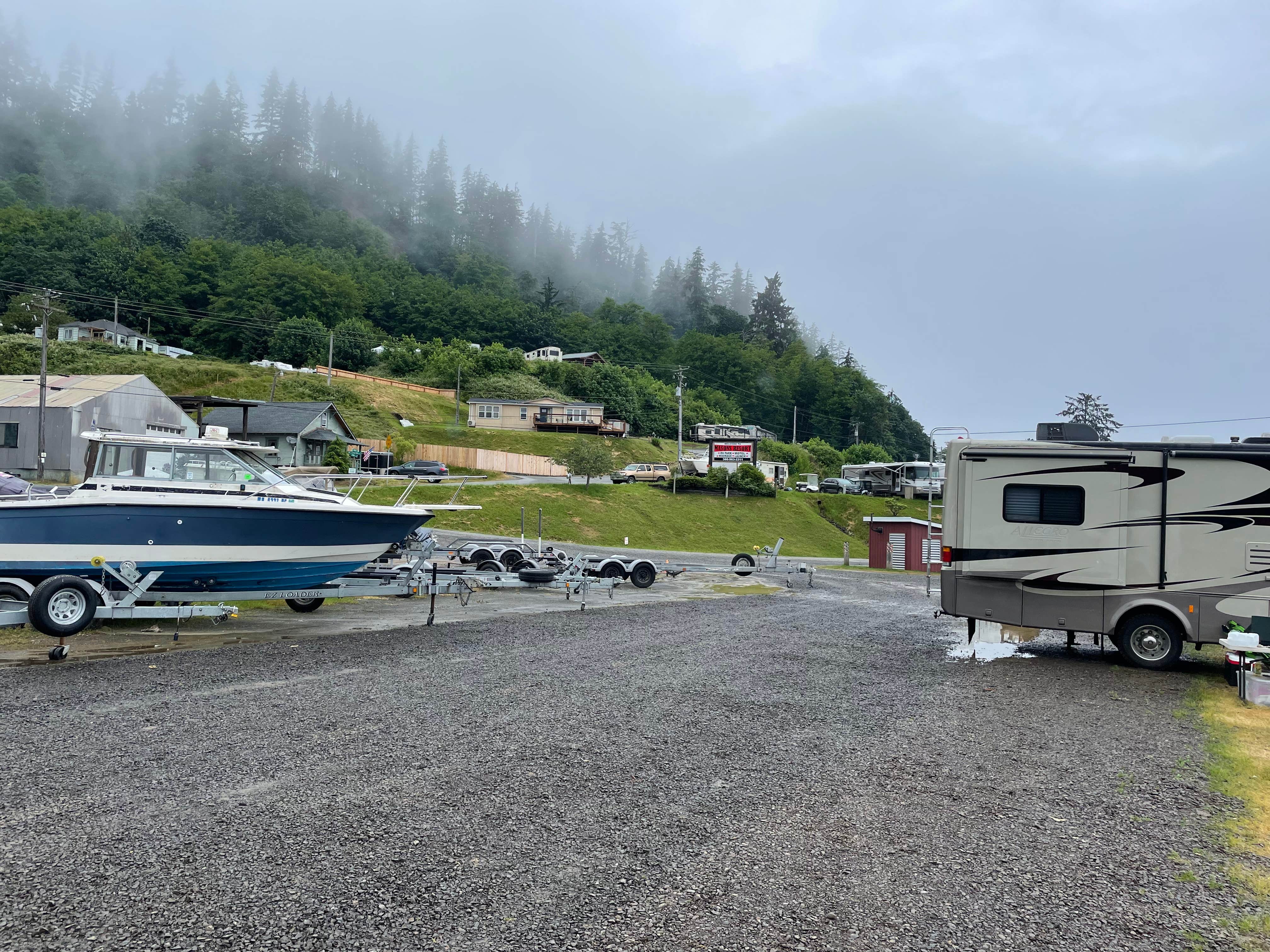 Camper-submitted photo at Mason's Olson Resort near Sekiu, WA