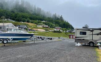 adelia's photo of rv camping at Mason's Olson Resort near Beaver, WA