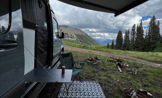 Camping near Caddis Flats: Last Dollar Road, Placerville, Colorado