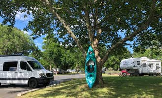 Camping near Two Rivers Resort: Keller Ferry Campground — Lake Roosevelt National Recreation Area, Coulee Dam, Washington