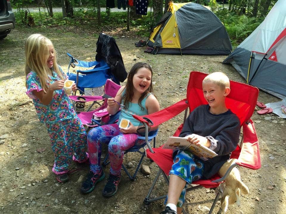 Melissa N.'s photo at Mount Blue State Park Campground near Jay, ME