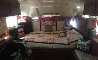 Leigh-Anne  H.'s photo of glamping accommodations at Mystic Hot Springs near Richfield, UT