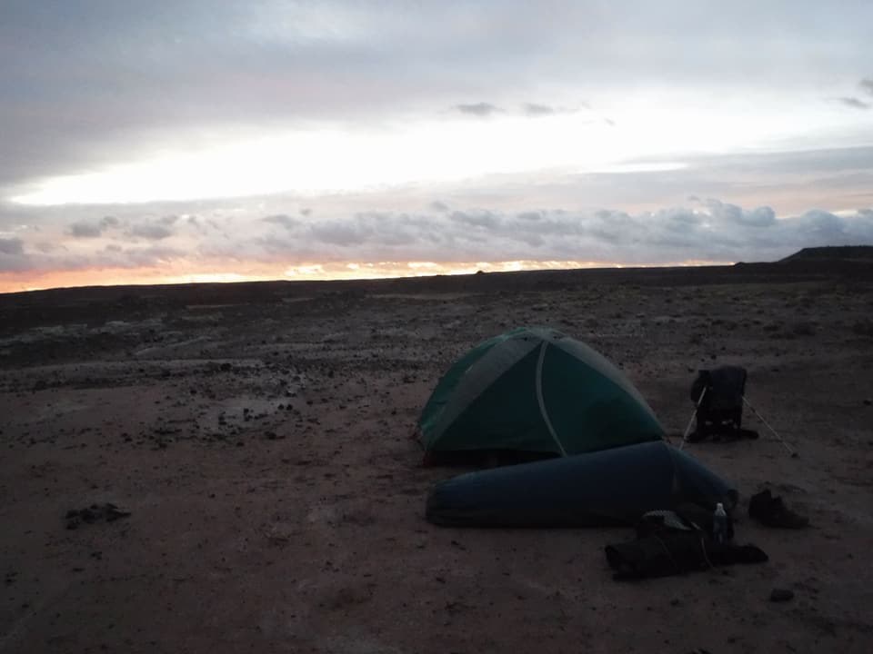Camper submitted image from Petrified Forest National Wilderness Area — Petrified Forest National Park - 1