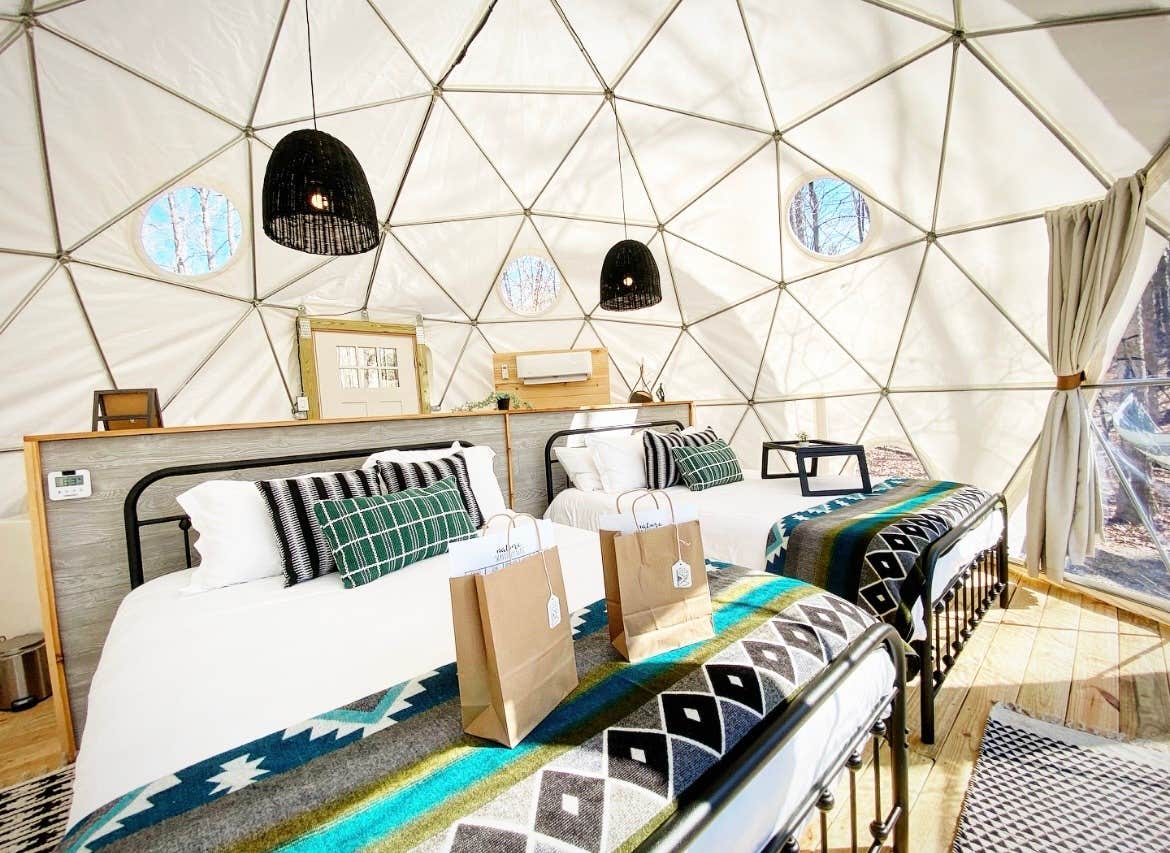 The Dyrt's photo of glamping accommodations at Timberline Glamping @ Lake Lanier near Commerce, GA