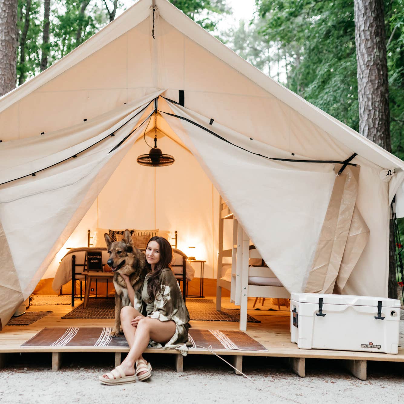 Timberline Glamping Clarks Hill Lake Camping The Dyrt