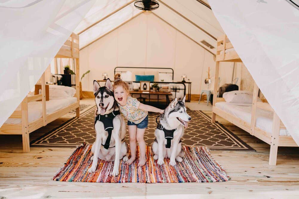 The Dyrt's photo of glamping accommodations at Timberline Glamping @ Clarks Hill Lake near Woodland, GA