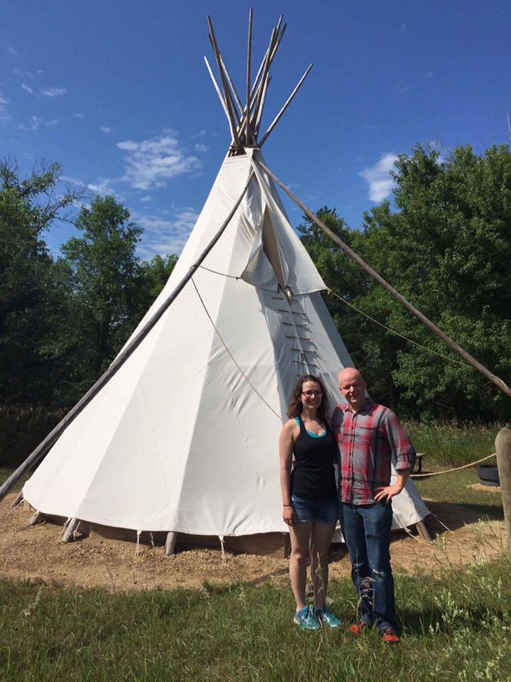 Tipi- there are three that are in the same area but not right on top of one another