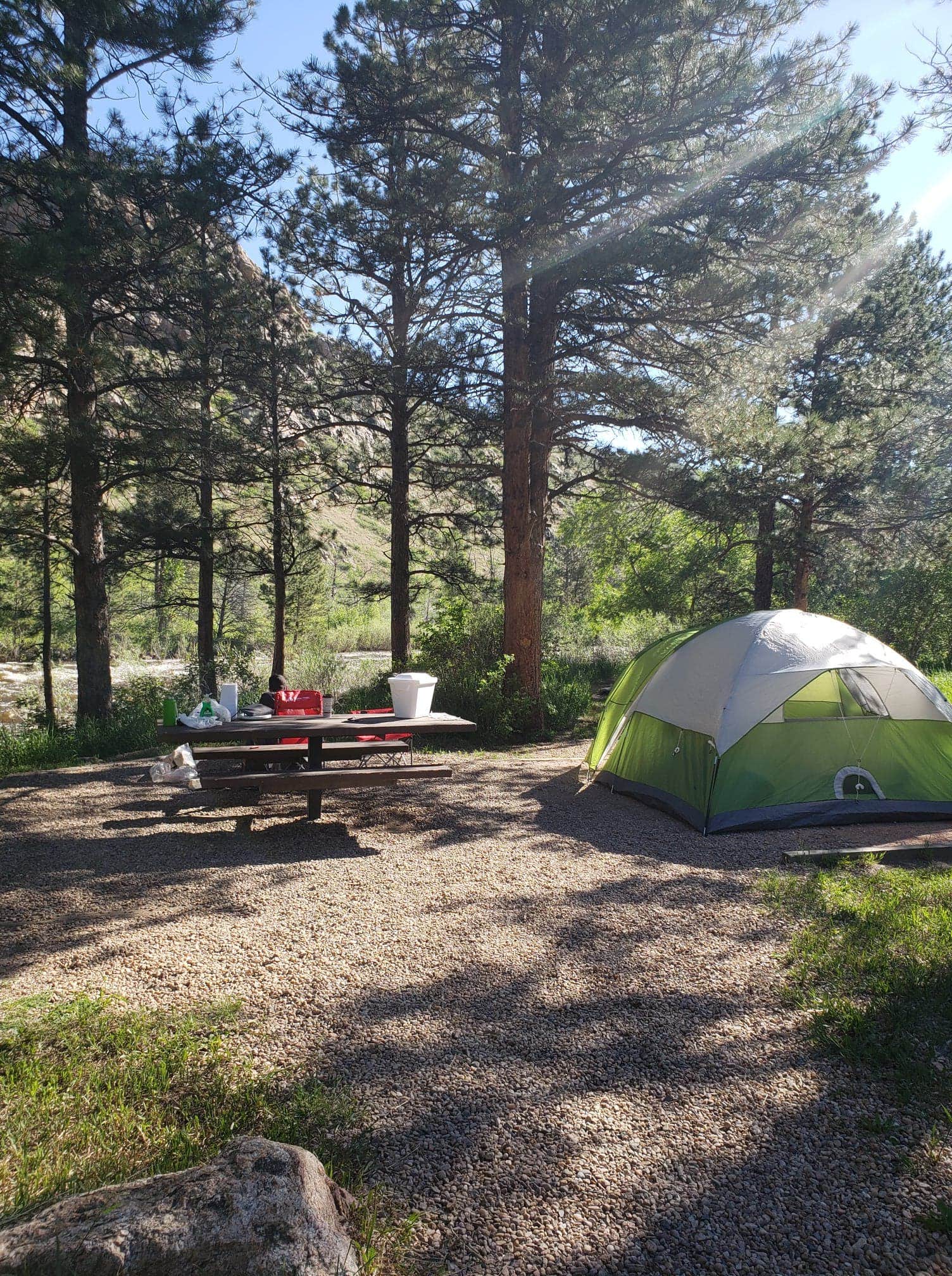 Amy S.'s photo at Upper and Lower Ansel Watrous Campgrounds near Bellvue, CO