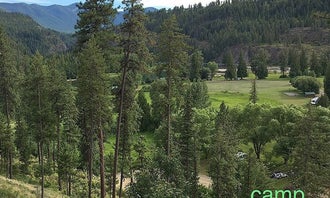 Camping near Deer Ridge Lookout: Twin Rivers Canyon Resort , Moyie Springs, Idaho