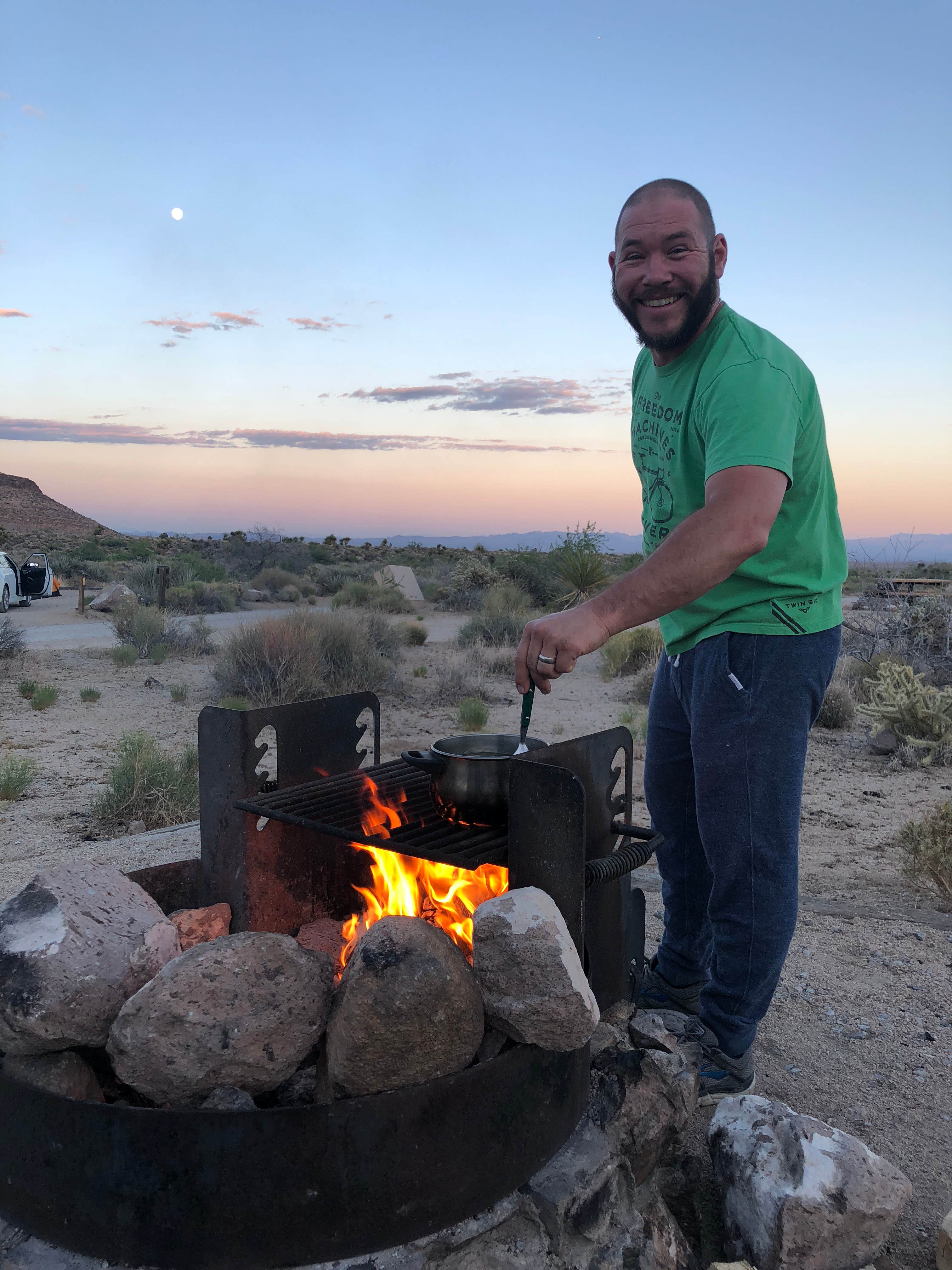 Marta T.'s photo at Hole In The Wall Campground — Mojave National Preserve near Nipton, CA