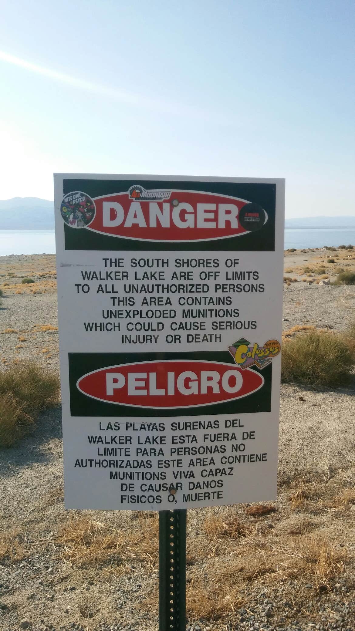 Camper-submitted photo at Sportsmans Beach Walker Lake Recreation Area near Yerington, NV