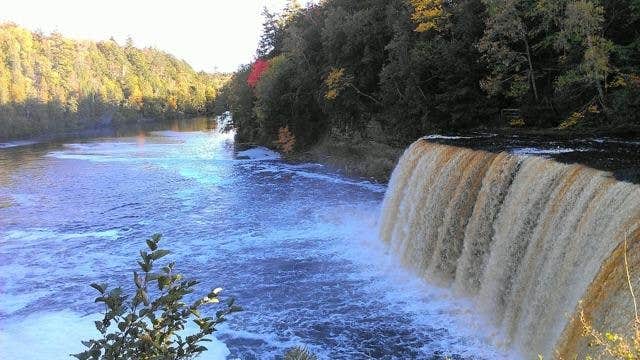 Camper-submitted photo at Rivermouth Modern Campground — Tahquamenon Falls State Park in Michigan