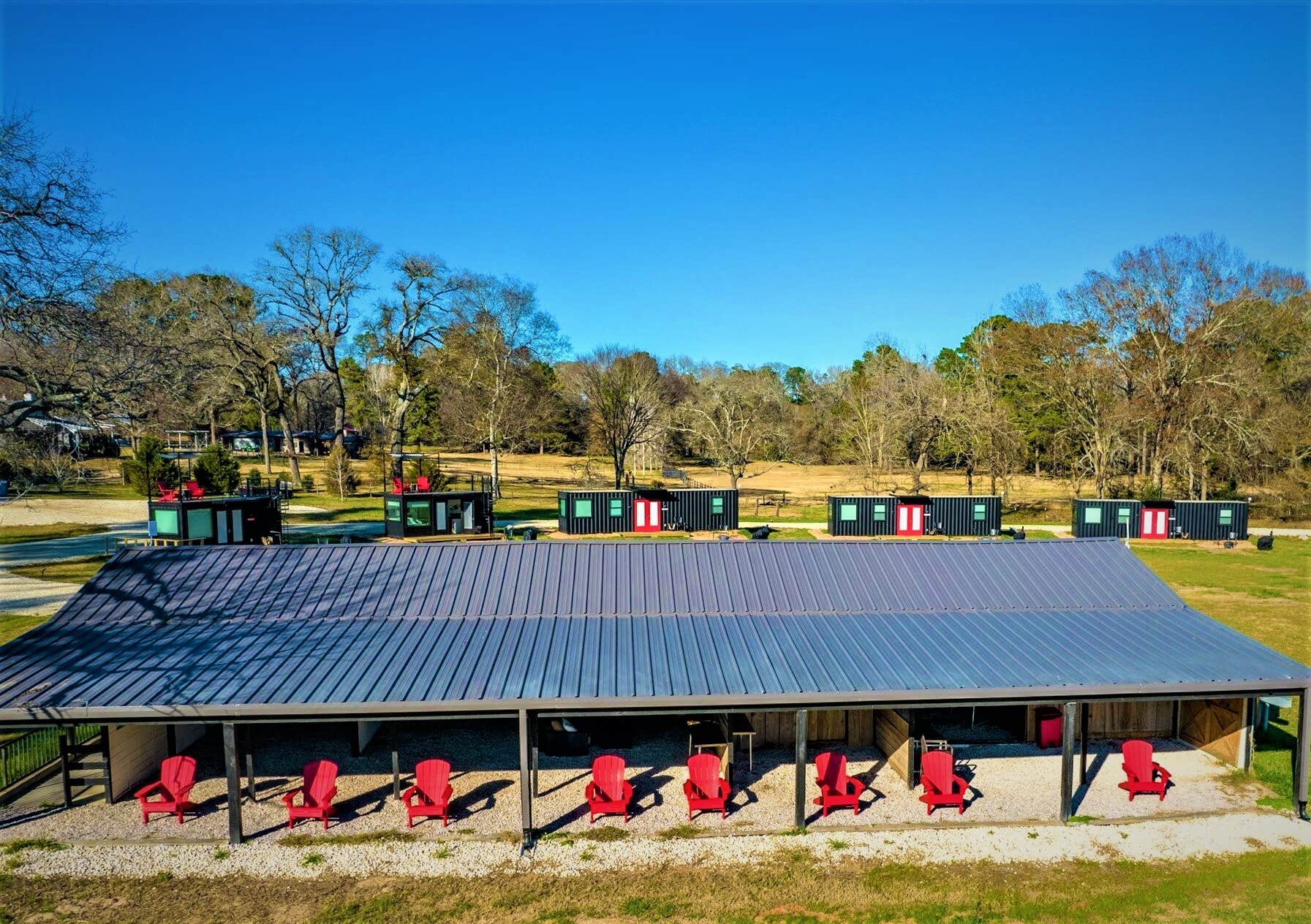 Camper-submitted photo at HAPPY GOAT RETREAT near Willis, TX