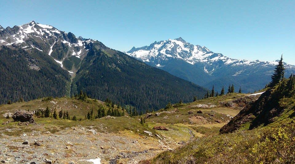 Camper-submitted photo at Yellow Aster Butte near Sumas, WA