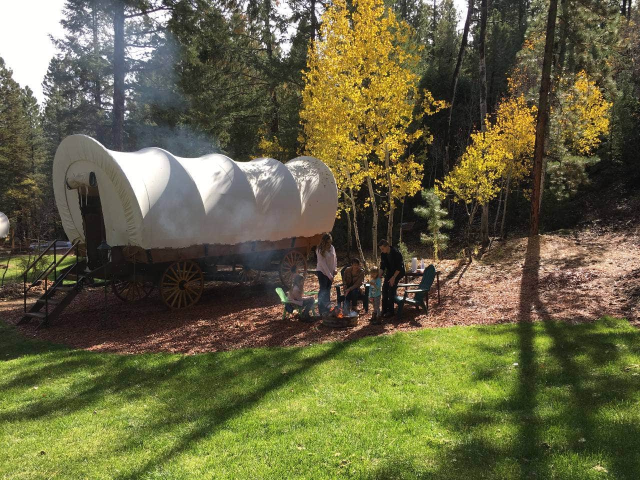 Whispering pines glamping resort