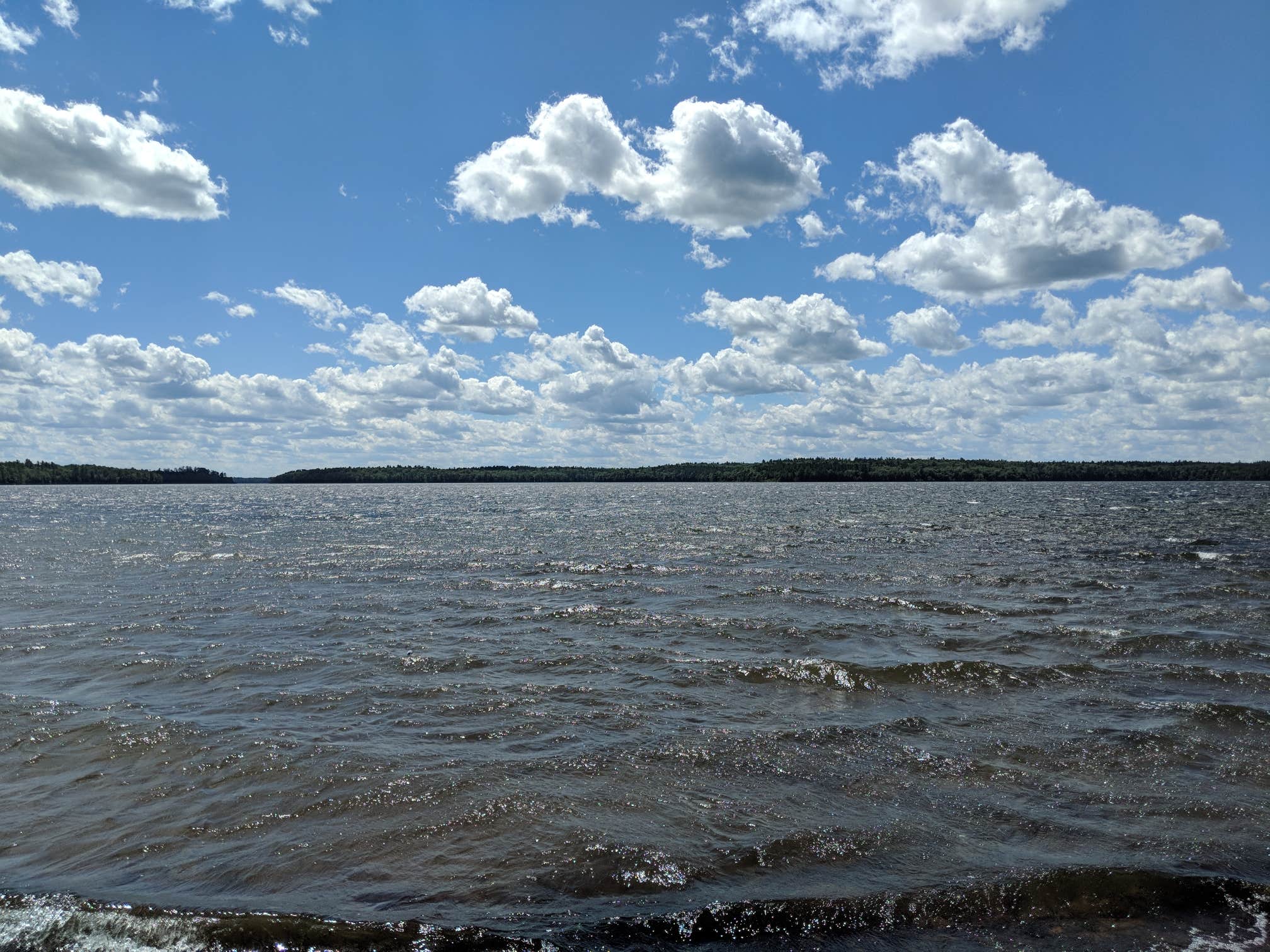 Camper-submitted photo at North Trout Lake Campground — Northern Highland State Forest near Woodruff, WI