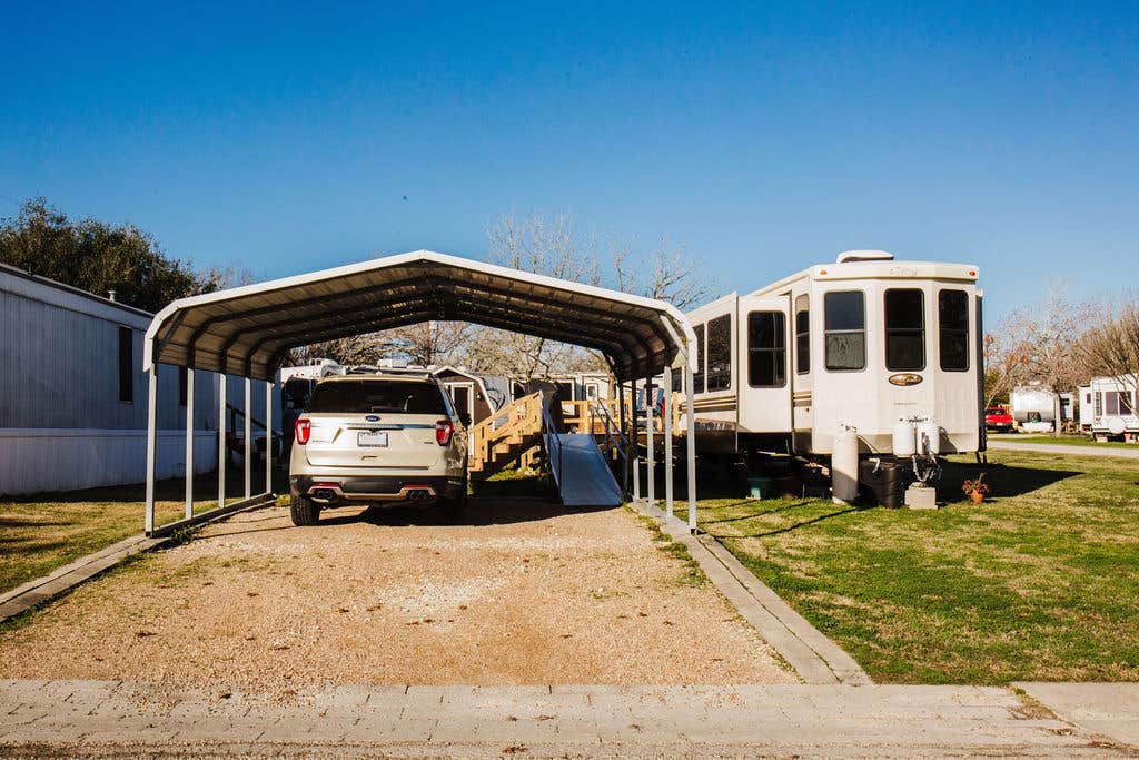 The Dyrt's photo of rv camping at Bastrop RV Park near Warda, TX