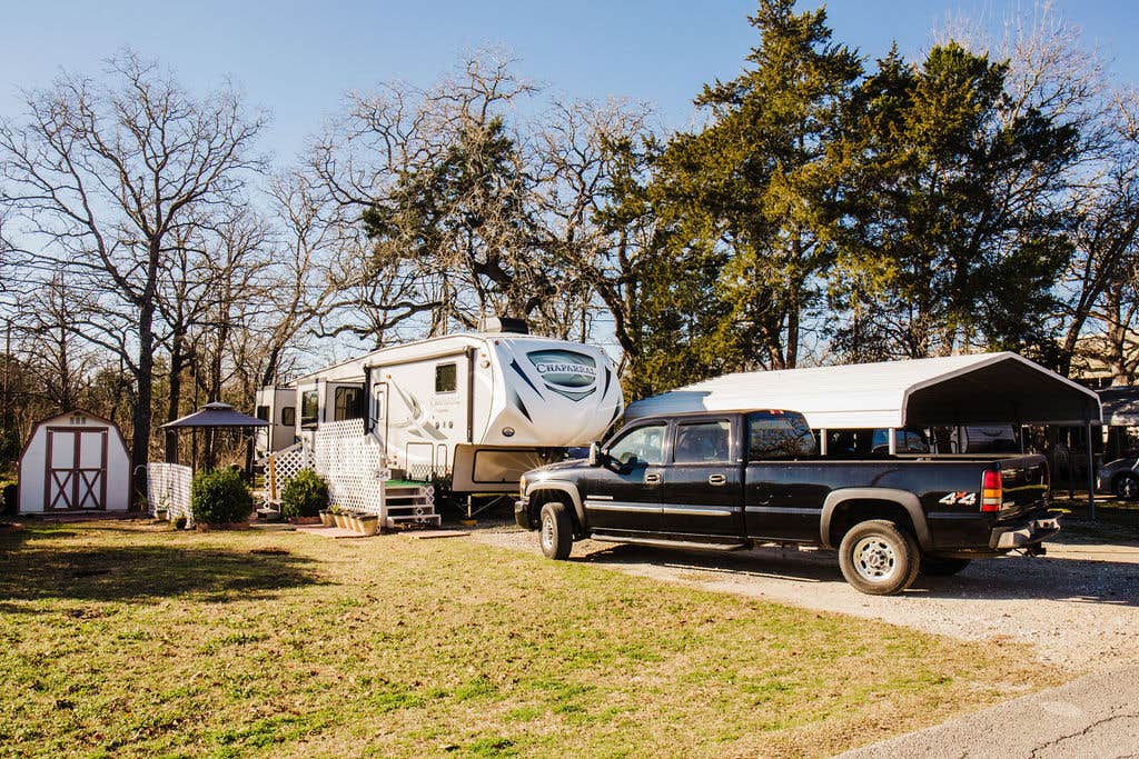 The Dyrt's photo of rv camping at Bastrop RV Park near Warda, TX