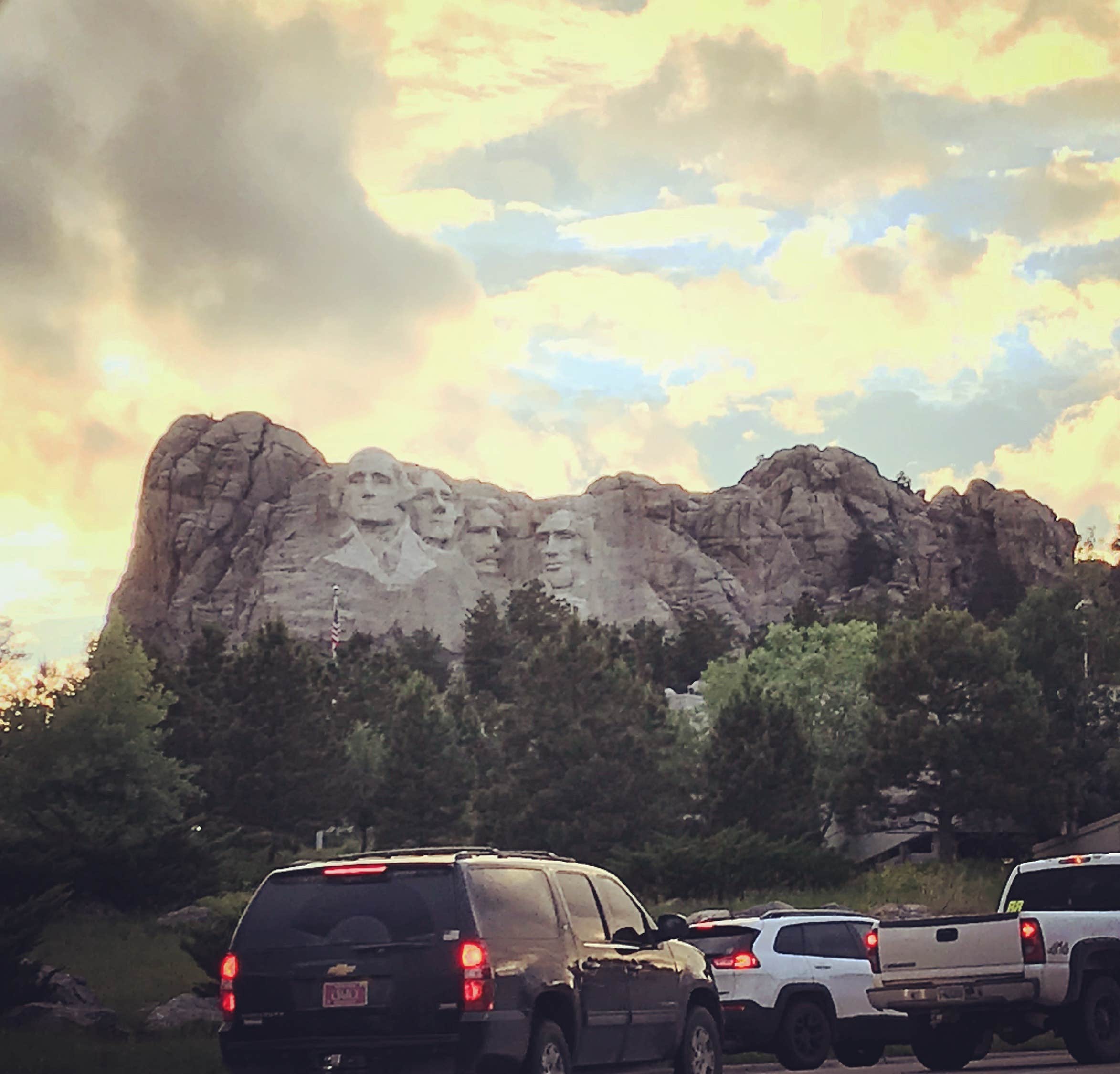 My Rushmore about 20 mins away