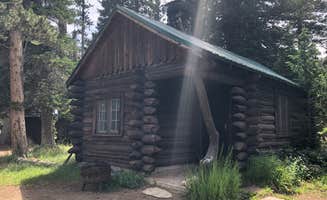 suzy H.'s photo of a cabin at Louis Lake Campground near Lander, WY