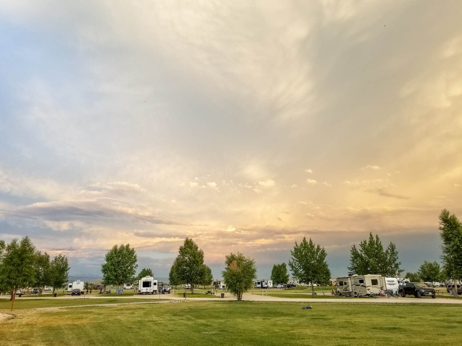Camper-submitted photo at Highline Trail RV Park near Cora, WY