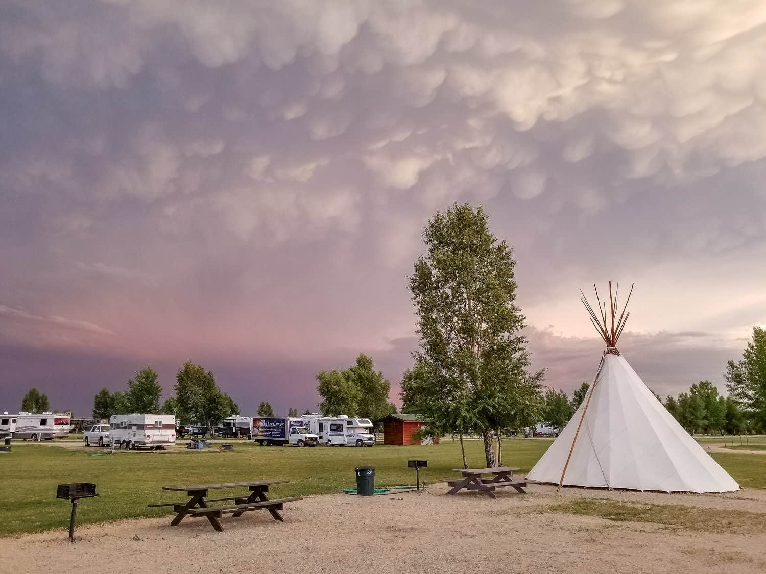 The Dyrt's photo at Highline Trail RV Park near Big Piney, WY