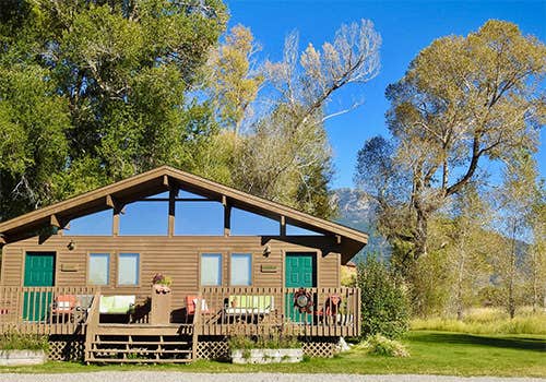 The Dyrt's photo of a cabin at Hansen Guest Ranch near Moose, WY