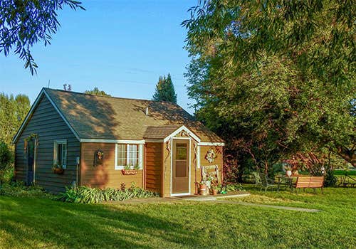 The Dyrt's photo of a cabin at Hansen Guest Ranch near Grand Teton National Park